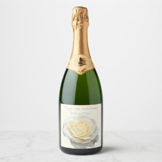 Étiquettes Pour Bouteilles De Vin Mousseux 75e anniversaire modifiable