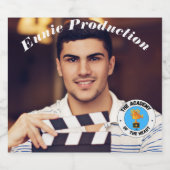 Étiquettes Pour Bouteilles De Vin Mousseux Académie (Étiquettes simples)