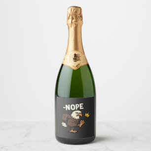 Étiquettes Pour Bouteilles De Vin Mousseux Allons-y TACO Trump 4 Juillet Amoureux des Tacos