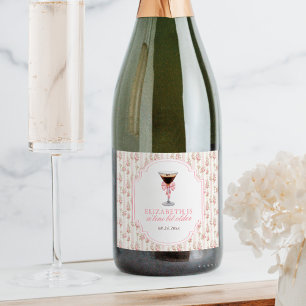 Étiquettes Pour Bouteilles De Vin Mousseux Anniversaire de 'Tini Bit Older Espresso Martini C