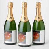 Étiquettes Pour Bouteilles De Vin Mousseux Apple Solo (Bouteilles)