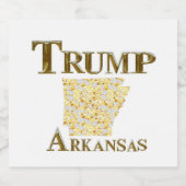 ÉTIQUETTES POUR BOUTEILLES DE VIN MOUSSEUX ARKANSAS (Étiquettes simples)