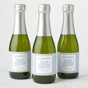 Étiquettes Pour Bouteilles De Vin Mousseux Bachelorette dernière Splash