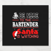 Étiquettes Pour Bouteilles De Vin Mousseux Be Nice (Étiquettes simples)