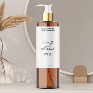 Étiquettes Pour Bouteilles De Vin Mousseux Blanc vintage imperméable bouteille de cosmétique