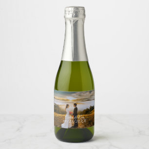 Étiquettes Pour Bouteilles De Vin Mousseux Bouteilles de Mariage customisées