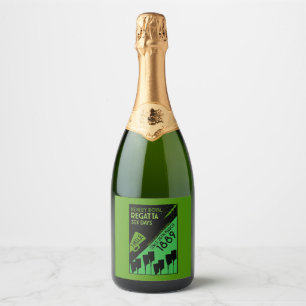 Étiquettes Pour Bouteilles De Vin Mousseux British River Thames Regatta