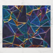 Étiquettes Pour Bouteilles De Vin Mousseux Bulles cassées (Étiquettes simples)