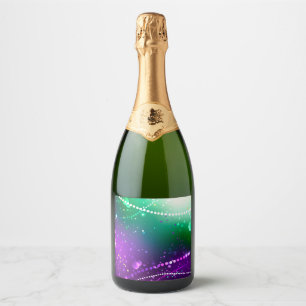 Étiquettes Pour Bouteilles De Vin Mousseux Carthagène Solive Purple