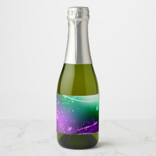 Étiquettes Pour Bouteilles De Vin Mousseux Carthagène Solive Purple