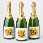 Étiquettes Pour Bouteilles De Vin Mousseux Chat Noir Ce Chat Noir - (Bouteilles)