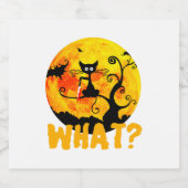 Étiquettes Pour Bouteilles De Vin Mousseux Chat Noir Ce Chat Noir - (Étiquettes simples)