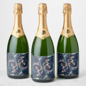 Étiquettes Pour Bouteilles De Vin Mousseux Conception (Bouteilles)