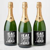 Étiquettes Pour Bouteilles De Vin Mousseux Dîner Golf Répéter (Bouteilles)