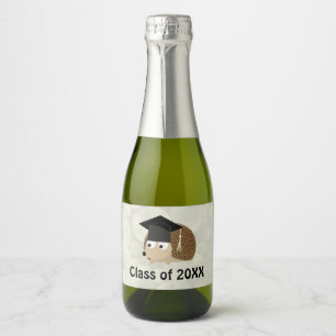 Étiquettes Pour Bouteilles De Vin Mousseux Diplôme de hérisson