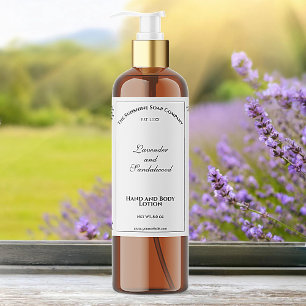 Étiquettes Pour Bouteilles De Vin Mousseux Elégant blanc imperméable bouteille de cosmétique