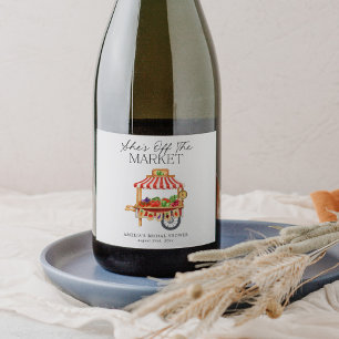 Étiquettes Pour Bouteilles De Vin Mousseux Elle n'est pas au marché