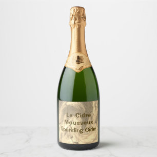 Étiquettes Pour Bouteilles De Vin Mousseux Ensemble de cinq Étiquettes de cidre mousseux (5)