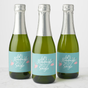 Étiquettes Pour Bouteilles De Vin Mousseux Enterrement de vie de jeune fille Fête de fiançail