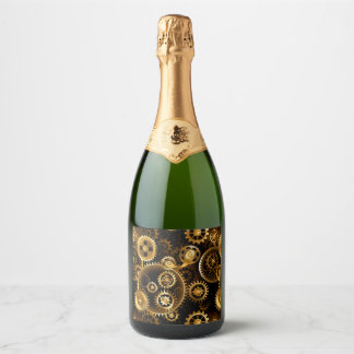 Étiquettes Pour Bouteilles De Vin Mousseux Équipements en laiton sans vapeur