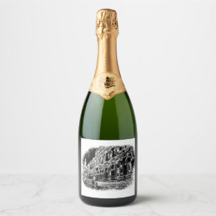 Étiquettes Pour Bouteilles De Vin Mousseux Étiquettes de bouteille de vin mousseux personnali