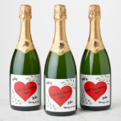 Étiquettes Pour Bouteilles De Vin Mousseux Étiquettes de proposition (Bouteilles)