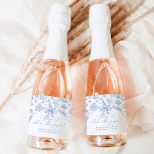 Étiquettes Pour Bouteilles De Vin Mousseux Faites-le claquer quand elle fait POP Animaux de s