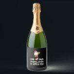 Étiquettes Pour Bouteilles De Vin Mousseux Funny Christma Gluten Free<br><div class="desc">Funny Christma Gluten Free</div>