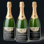 Étiquettes Pour Bouteilles De Vin Mousseux Gold 70th Birthday Party 70's Disco Ball<br><div class="desc">Augmentez votre 70e anniversaire avec notre Étiquette à vin Disco Ball Sparkling 70's Gold 70th Birthday Party 70. Ce étiquette saisit l'essence de l'ère de la discothèque, ce qui en fait le choix idéal pour un billard à thème rétro ou tout événement où vous voulez insuffler une touche de 'les...</div>