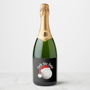 Étiquettes Pour Bouteilles De Vin Mousseux Golf Design