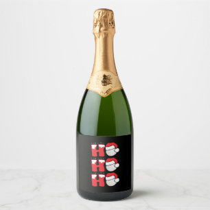 Étiquettes Pour Bouteilles De Vin Mousseux Golf Noël Père Noël Vêtements Noël
