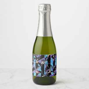 Étiquettes Pour Bouteilles De Vin Mousseux Horreur pour les yeux
