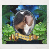 Étiquettes Pour Bouteilles De Vin Mousseux Mariage Galaxy-Portal (Étiquettes simples)