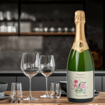 Mariage Thème Rose Vintage Personnalisable