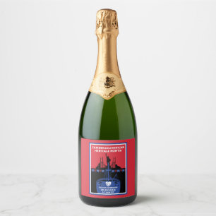 Étiquettes Pour Bouteilles De Vin Mousseux Mois du patrimoine des Caraïbes