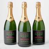 Étiquettes Pour Bouteilles De Vin Mousseux Noël Big Brother (Bouteilles)