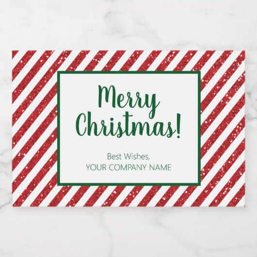 Étiquettes Pour Bouteilles De Vin Mousseux Parties scintillant Sucre de canne trié (Étiquettes simples)