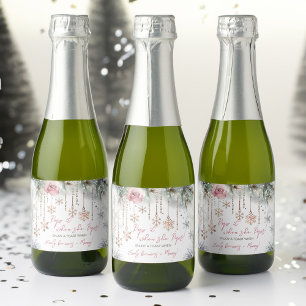 Étiquettes Pour Bouteilles De Vin Mousseux Passez-le quand elle met en valeur le baby shower 