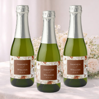 Étiquettes Pour Bouteilles De Vin Mousseux Personalized Wedding