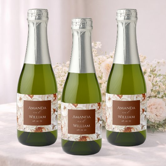 Étiquettes Pour Bouteilles De Vin Mousseux Personalized Wedding