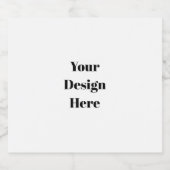 Étiquettes Pour Bouteilles De Vin Mousseux Personnaliser ou Customiser (Étiquettes simples)