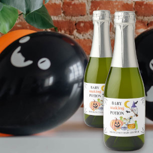 Étiquettes Pour Bouteilles De Vin Mousseux Potion de fabrication de bébé Faveur de Baby Showe