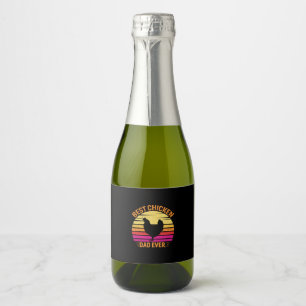 Étiquettes Pour Bouteilles De Vin Mousseux Poulet d'art meilleur poulet