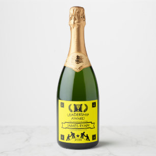 Étiquettes Pour Bouteilles De Vin Mousseux Prix du leadership du personnel d'entreprise