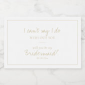 Étiquettes Pour Bouteilles De Vin Mousseux Proposition d'Élégante Élégante Éclairée Or (Étiquettes simples)