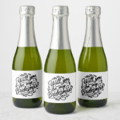 Étiquettes Pour Bouteilles De Vin Mousseux Proposition Mini Champagne (Bouteilles)