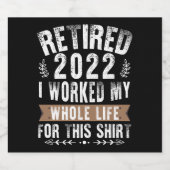 Étiquettes Pour Bouteilles De Vin Mousseux Retired 2022 (Étiquettes simples)