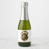 ÉTIQUETTES POUR BOUTEILLES DE VIN MOUSSEUX RÓTULO VINHOS - CHAMPAGNE COM BRAZÃO - NOVIDADE! (Devant)