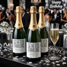 Soixante-dix ans et Fabuleux Nom Date 70e Fête d'a