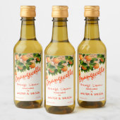 Étiquettes Pour Bouteilles De Vin Orangecello Orange (Bouteilles)